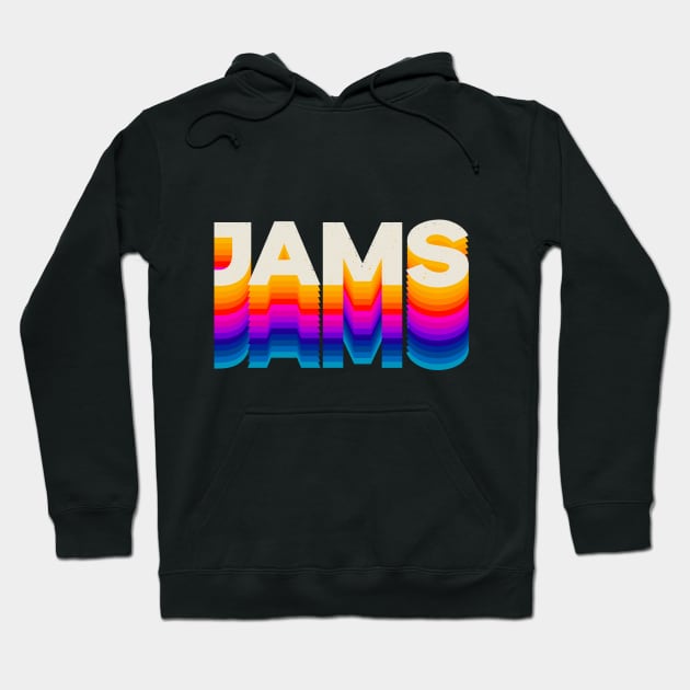 4 Letter Words - Jams Hoodie by DanielLiamGill